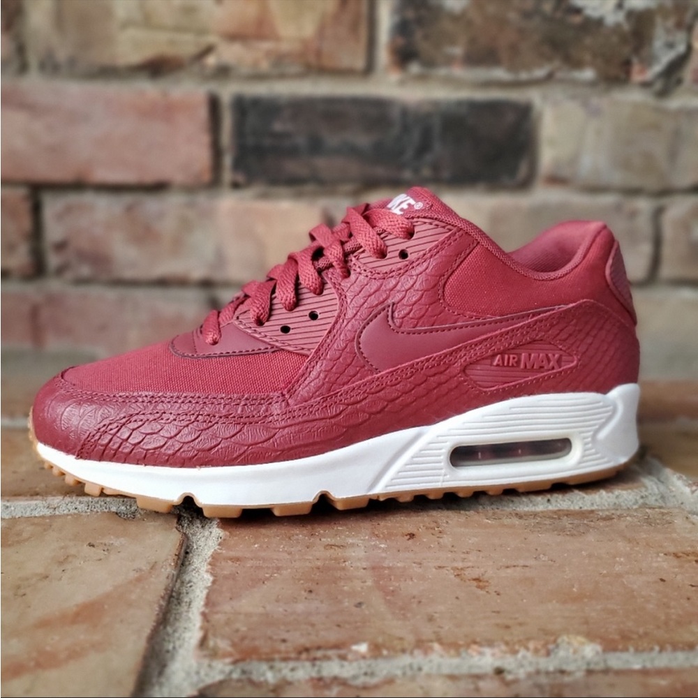 Nike Air Max 90 Cedar Gum Shoes 896497-601 Women US 9